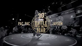 Pac Pac vs Jayson | 1vs1 Semifinal | SNIPES Battle Of The Year 2019