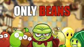 Can You Beat Plants Vs Zombies 2 With ONLY BEANS - Ft Shagrots Cave