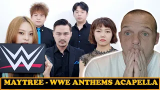 First Time Reacting To MayTree - WWE anthem acapella