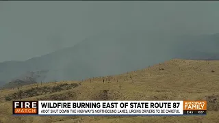 Spring Fire burns roughly 1,500 acres near Sunflower