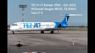 Tez Jet, McDonnell Douglas MD-83, Bishkek (FRU) - Osh (OSS)