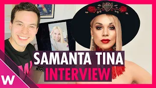 Samanta Tina (Latvia Eurovision 2020) Interview on "Still Breathing" and Supernova 2021