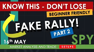 I Know A Fake SPY Rally When I See One (PART 2): Here's How To Profit Day Trading Options