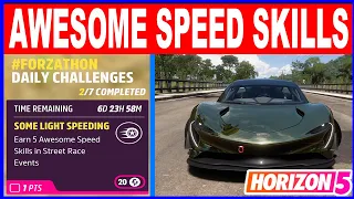 Forza Horizon 5 How to Get Awesome Speed Skills Easily
