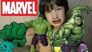 ХАЛК / Фигурка Hulk Hasbro Avengers Титаны / Обзор ИГРУШЕК/ Toy Review/ Мстители МАРВЕЛ/ Marvel