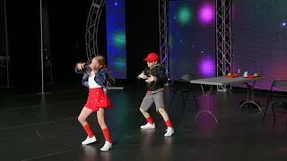 1st Place 9yrs Hip Hop Duet // Cafeteria Clash - TDPNW [Stanwood, WA]