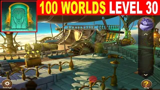 100 Worlds LEVEL 30 Walkthrough - Escape Room Game 100 Worlds Guide