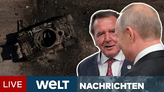 UKRAINE-KRIEG: Russischer Ring um Kiew wird enger – Ex-Kanzler Schröder bei Putin | WELT Newsstream