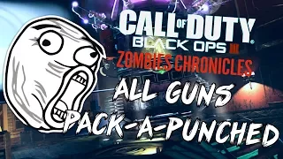 Black Ops 3: "All Guns Pack-A-Punched" - ZOMBIE CHRONICLES *LIVESTREAM* w/ Syndicate!