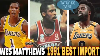 Wes Matthews Ginebra Best Import / Tatay ni Wesley Matthews ng Los Angeles Lakers