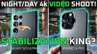 smooth like butter? 🤔 Samsung Galaxy S23 Ultra 4K Video Camera Review (vs iPhone 14 Pro)