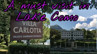 Villa Carlotta Museum & Botanical Garden Tour / VLOG /SARLI MAE