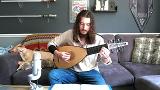 'Concerning Hobbits' on Renaissance Lute (The Lord of the Rings)