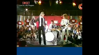 Sweet - Love Is Like Oxygen (Live & Lyrics)