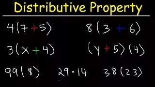 The Distributive Property of Multiplication