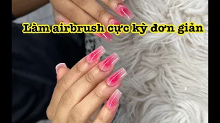 Cách sử dụng airbrush nail |  Nail art designs 2023 | nail tutorial