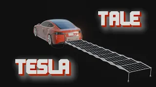 Napkin Series 2 -Tesla Tale! Solar charging array for EV