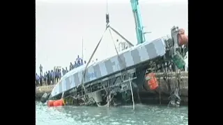 "INDUMATHI" The largest LTTE vessel captured after heavy fighting by Navy  2007 [ඉන්දුමතී]