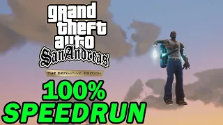 GTA San Andreas The Definitive Edition 100% Speedrun