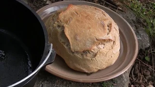 How-To Make Bread in Your Dutch Oven - Cowboy Campfire Cooking