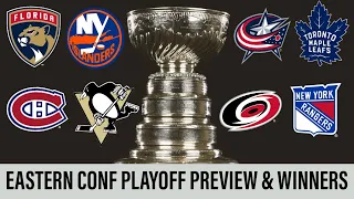 EARLY NHL STANLEY CUP PREDICTIONS: EASTERN CONFERENCE PREVIEW & WINNERS