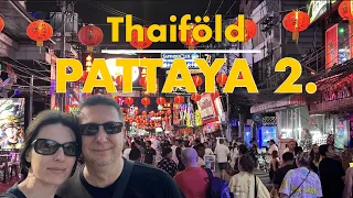 Thaiföld - Pattaya 2.rész Mindent kipróbáltunk😮 #pattaya #thaiföld