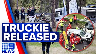 Truck driver’s daughter says her father is not to blame for Calder freeway crash | 9 News Australia