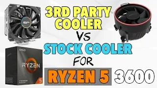 AMD Ryzen 5 3600 Stock Cooler vs After Market Cooler Test - Should You Upgrade? w/Benchmarks