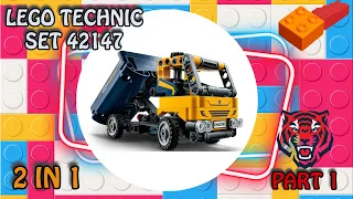 Lego technic 42147 truck master build part 1