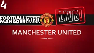 FM20 Manchester United Career Mode | Fixing Man United Ep4 | Football Manager 2020 Stream Replay