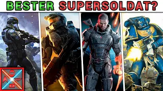 Welches Universum hat den STÄRKSTEN SUPERSOLDATEN? - STAR WARS, HALO, MASS EFFECT & WARHAMMER 40k