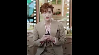 LUHAN lonceng opening gucci 2021, very handsome and cool