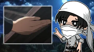 Levi Reacts to Cleaning Day 💀 AOT React to Gacha Life Memes