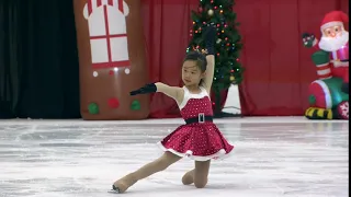 Chloe’s Holiday Figure Skating Recital Dec 2023 피겨스케이팅 | 7 years old figure solo