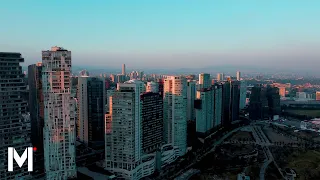 [ 2K ] SANTA FE Y LA MEXICANA DESDE LAS ALTURAS | MEXICO CITY DRONE VIEWS
