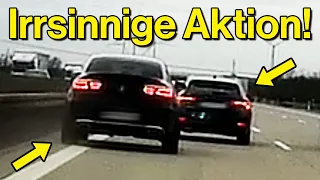 Aggressiver Drängler auf Autobahn, gefährliche Notbremsung und Kurioses | Dashcam Deutschland #067