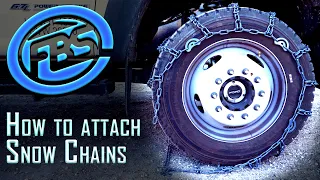 How to Install Winter Tire Chains Easily PRO TIPS