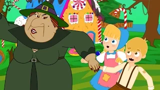 Hansel e Gretel - Historia completa - Desenho animado infantil com Os Amiguinhos