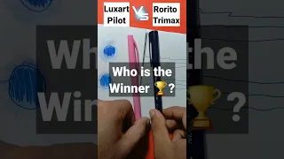 TRIMAX vs Pilot Pen comparison ? Which is the best pen to use 🤔?