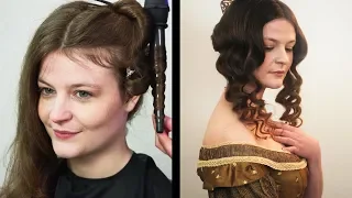 Historical Styles - Victorian (1860s) Hair and Make-up Tutorial