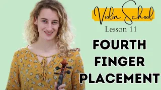 Violin School Beginners' Lesson 11: Fourth Finger Position!