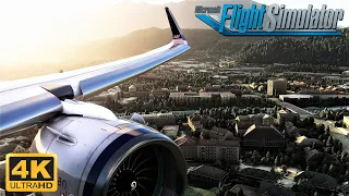 Microsoft Flight Simulator 2020 *MAXIMUM GRAPHICS* A320N Stunning Landing At Innsbruck Airport 4K