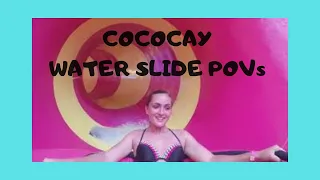 TALLEST WATER SLIDE IN THE WORLD - Perfect Day at CocoCay Thrill Waterpark Water Slide POV's