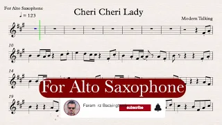 Cheri Cheri Lady - Modern Talking - Alto Sax