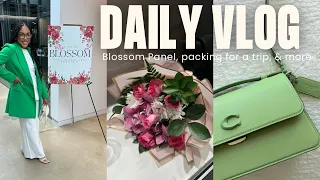 Blossom Panel, packing for a trip, & more | Faceovermatter