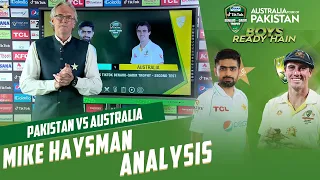 Mike Haysman's Analysis on Pakistan vs Australia 2nd Test Day 2 | PCB | MM2T