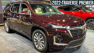 2022 Chevrolet Traverse Premier - Interior and Exterior Walk Around - 2022 Chicago Auto Show