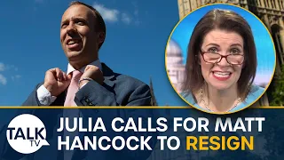 Julia Hartley-Brewer calls for Matt Hancock to resign