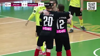 HIGHLIGHTS | "Ураган" - "Кардинал-Рівне" - 2:0 (28.10.23 | VBET Екстраліга | 8 тур)