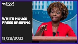 White House Press Secretary Karine Jean-Pierre holds briefing